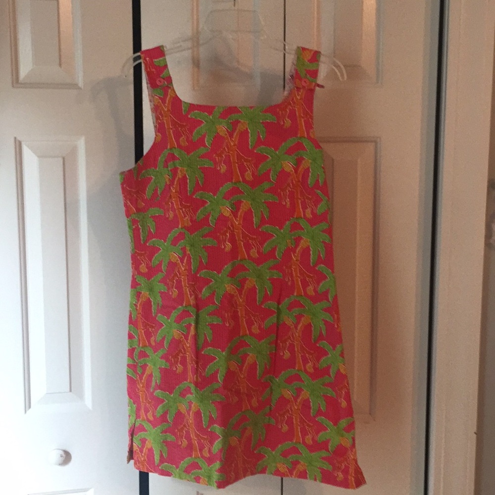 Lily Pulitzer seersucker monkey dress